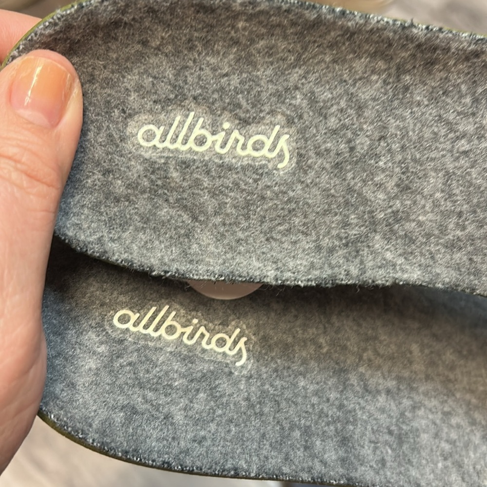 RARE Allbirds Tree Breezer Flats Seashell Gray Size 9 women - Picture 14 of 17